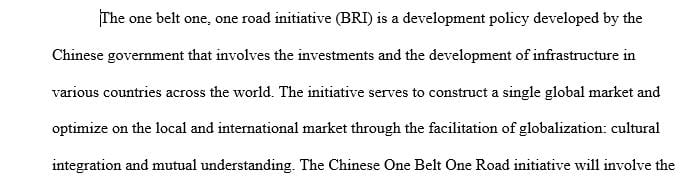Will the Chinese One Belt One Road initiative include linkages to Russia