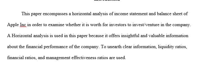 Write a five- to seven-page financial statement analysis of a public company