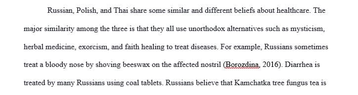Write an 600 words essay contracting the three study heritage.