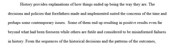 Write an essay that explains and analyzes several major historical conflicts