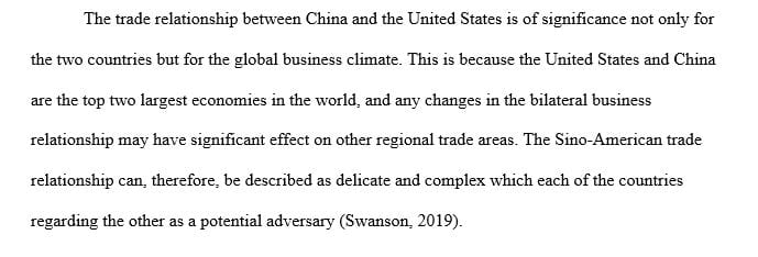 Writing one-page reports about current event in international business