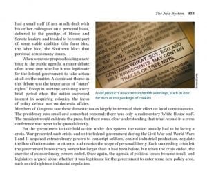 Analyze some of the primary features of the Old System of American politics.