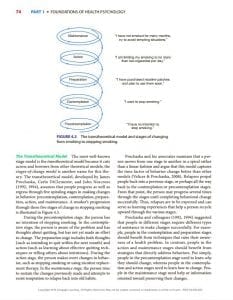 What are stage theories of health behavior change