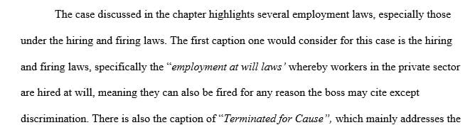 Apply different employment laws in the hospitality industry