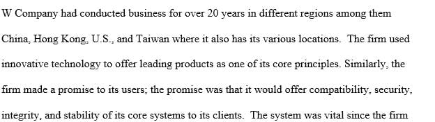Case Study on Improving Quality Management of W Company’s New Product Development Project