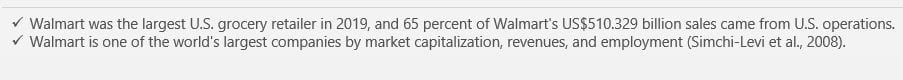 Describe insights gained by performing some planning for this company.