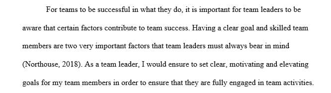 Develop a strategy to use two out of eight indicators to improve the performance of an organizational team
