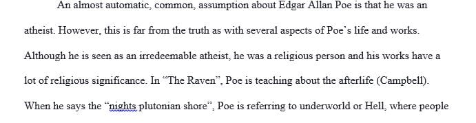 Edgar Allen Poe has had an enduring effect on American and international literature and cinema