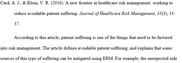 implementing Enterprise Risk Management (ERM)