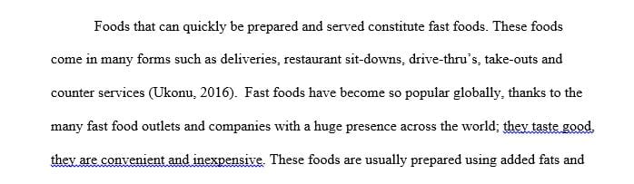 Explain how food choices around the world have changed because of fast food globalization.