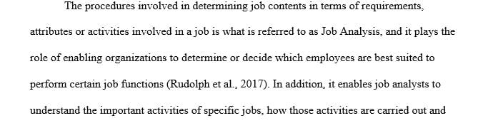Explain how you would conduct a job analysis in a company that has never had job descriptions.