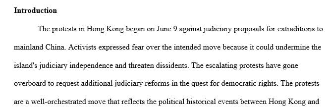 How has the history colonialism affected Hong Kong and its government