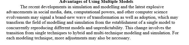 Illustration of the future state of practice of systems modeling and simulation