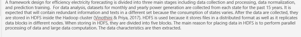 Machine Learning with Big Data - An Efficient Electricity Generation Forecasting System