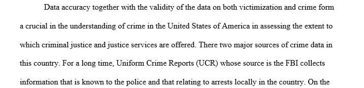 Should we be skeptical about crime statistic