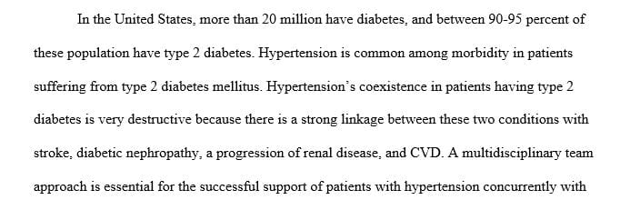What are some best practices for presenting best practices of managing hypertension