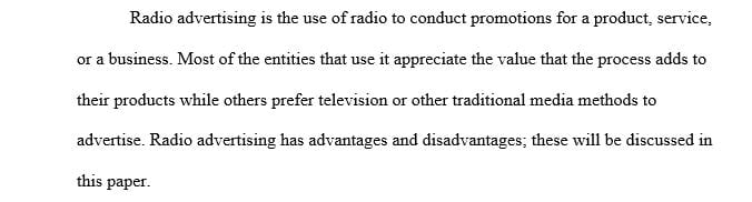What are the primary benefits of radio advertising