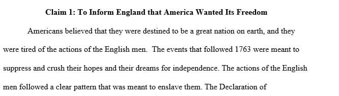 Why did the Founding Fathers write the Declaration of Independence