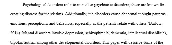 Write a research-based essay on a psychology topic of interest to you