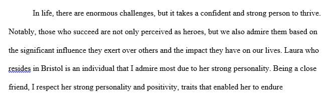 A positive person who never gave up and fought through her life- threatening illness