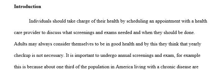 Advocate the Importance of Screenings and Medical Examinations