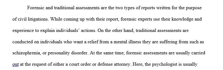 Civil Litigation and Personal Injury Assessment