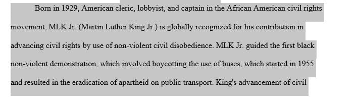 Conduct an Internet research about a significant person that was or is an advocate against inequality.