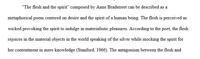 Critical Analysis of any One of the Following Author's