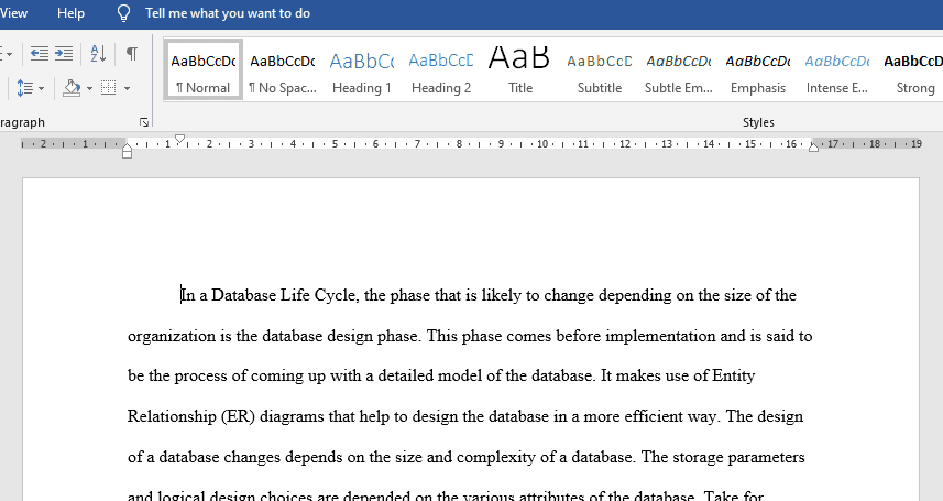 Database Life Cycle includes the Database Initial Study