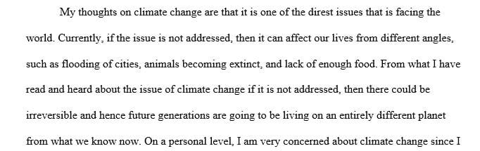 How does climate change intersect with sustainability more broadly