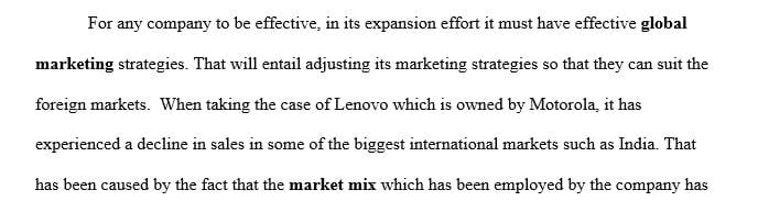 Restraining forces affecting global marketing