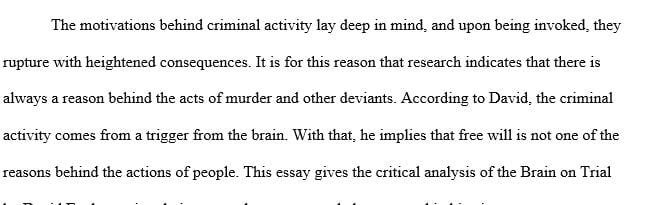 Rough draft and final essay