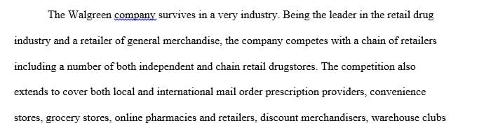 The competitive situation with the company and how this will affect future cash flows and profitability.