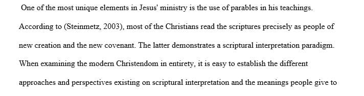 What are the implications of studying the parables from two such different approaches