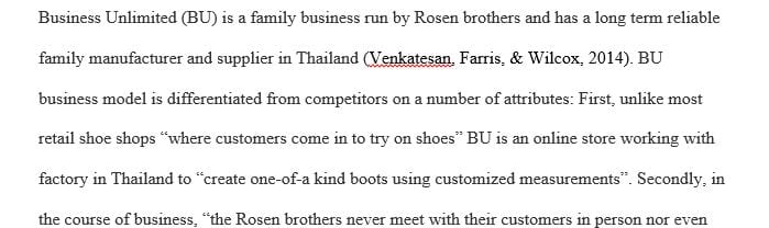 What elements of the BU business model set it apart from its competitors