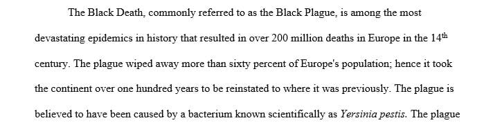 What was the impact of the Black Death on the arts