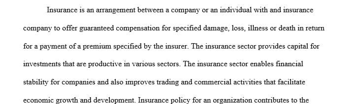 Why Insurance is necessary for the Economic Development of a Country