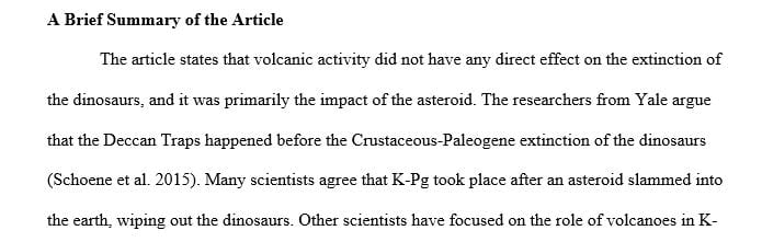 Why did you select this news story for scientific and personal study