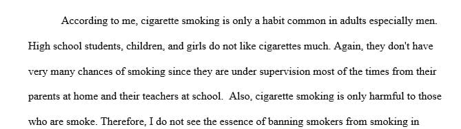 Write a short paragraph that would be considered an opinion