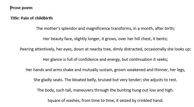 A poem based on a piece of art is called an ekphrasis.