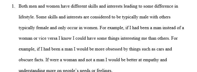 Analysis and evaluation of societal prejudices with regard to sexism