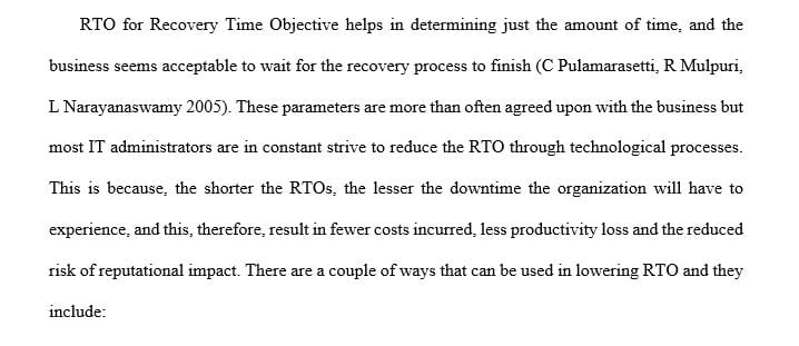 Apply the same concepts of disaster recovery backup procedures and recovery instructions to your own data