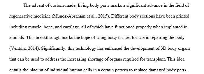 Article that reviews a recent innovation in health care and its impact on existing systems