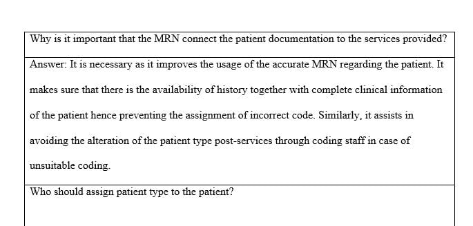 Coding is a critical component of the Health Information Management Department and coders play