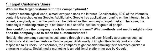 Create a Positioning Statement and Motto for one (1) of the following brands