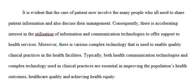Debate the advantages and disadvantages of complex technology used in clinical practices.