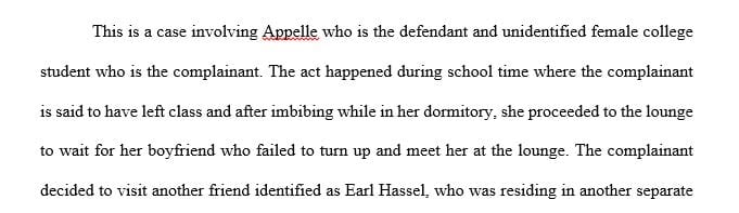 Defendant was convicted of rape after being involved in an alleged acquaintance rape situation