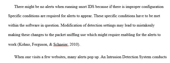 Describe at least one type of ruleset you would want to add to a high level security network