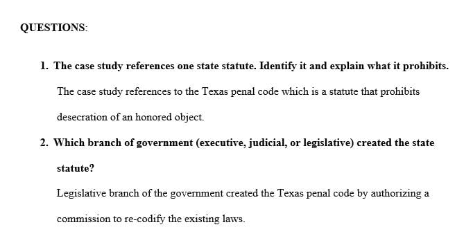 Describe the difference between legislation and case law.
