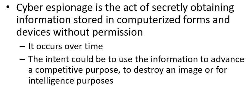 Describe the influence the military has had on intelligence gathering, cyber warfare and physical assets